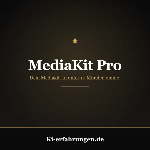 MediaKit Pro: von ChatGPT, Perplexity & Claude gefunden werden